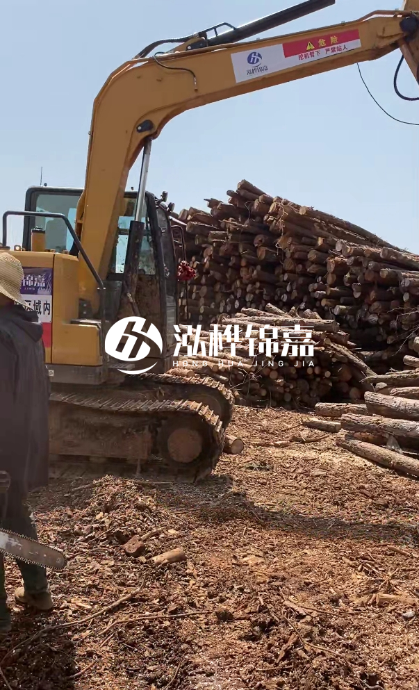 孝感挖機(jī)打木樁專業(yè)施工-河道打樁木如果彎曲了還能用嗎？