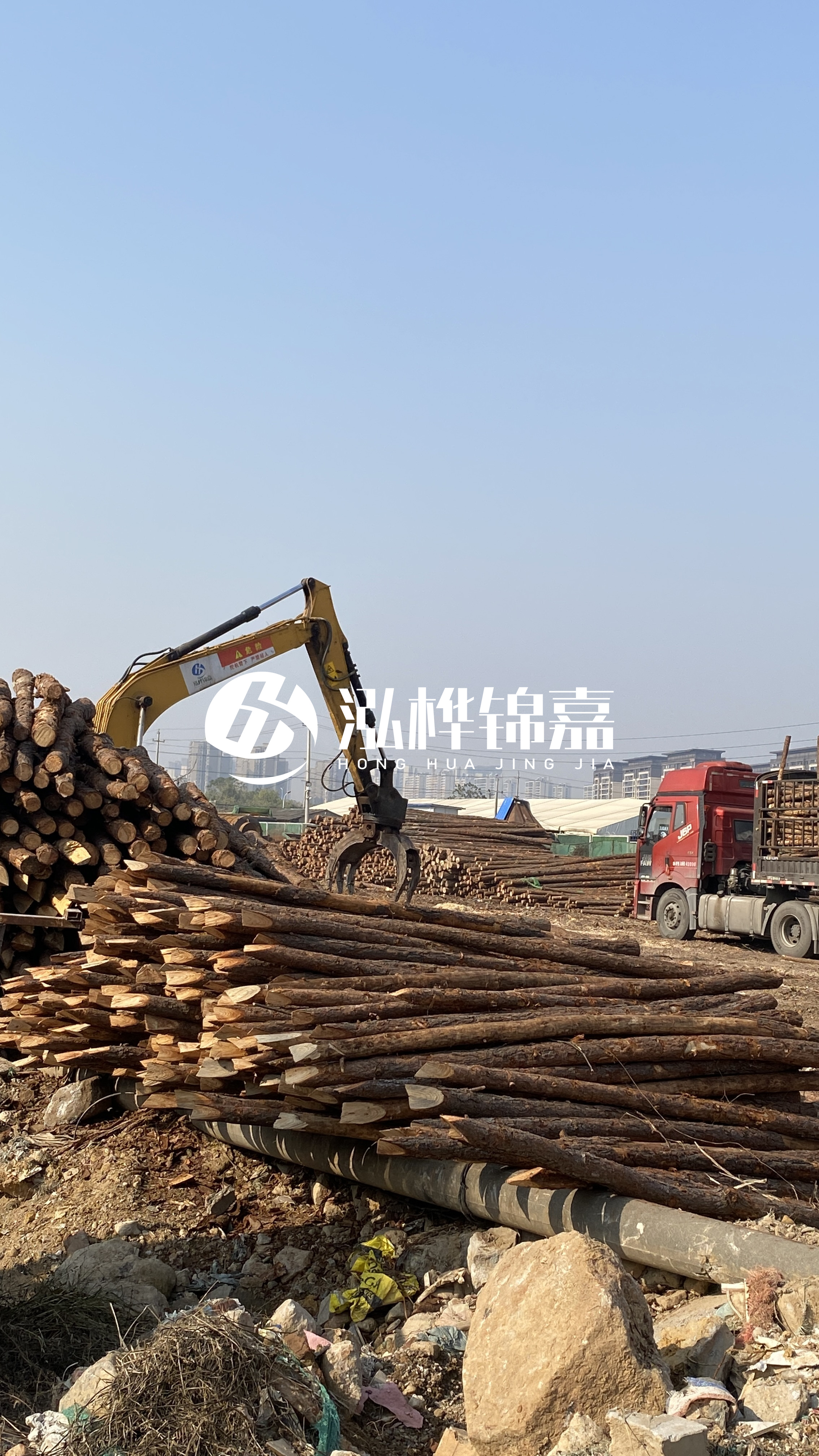 白銀松木樁批發(fā)源頭廠家-為什么要選新鮮松木樁？