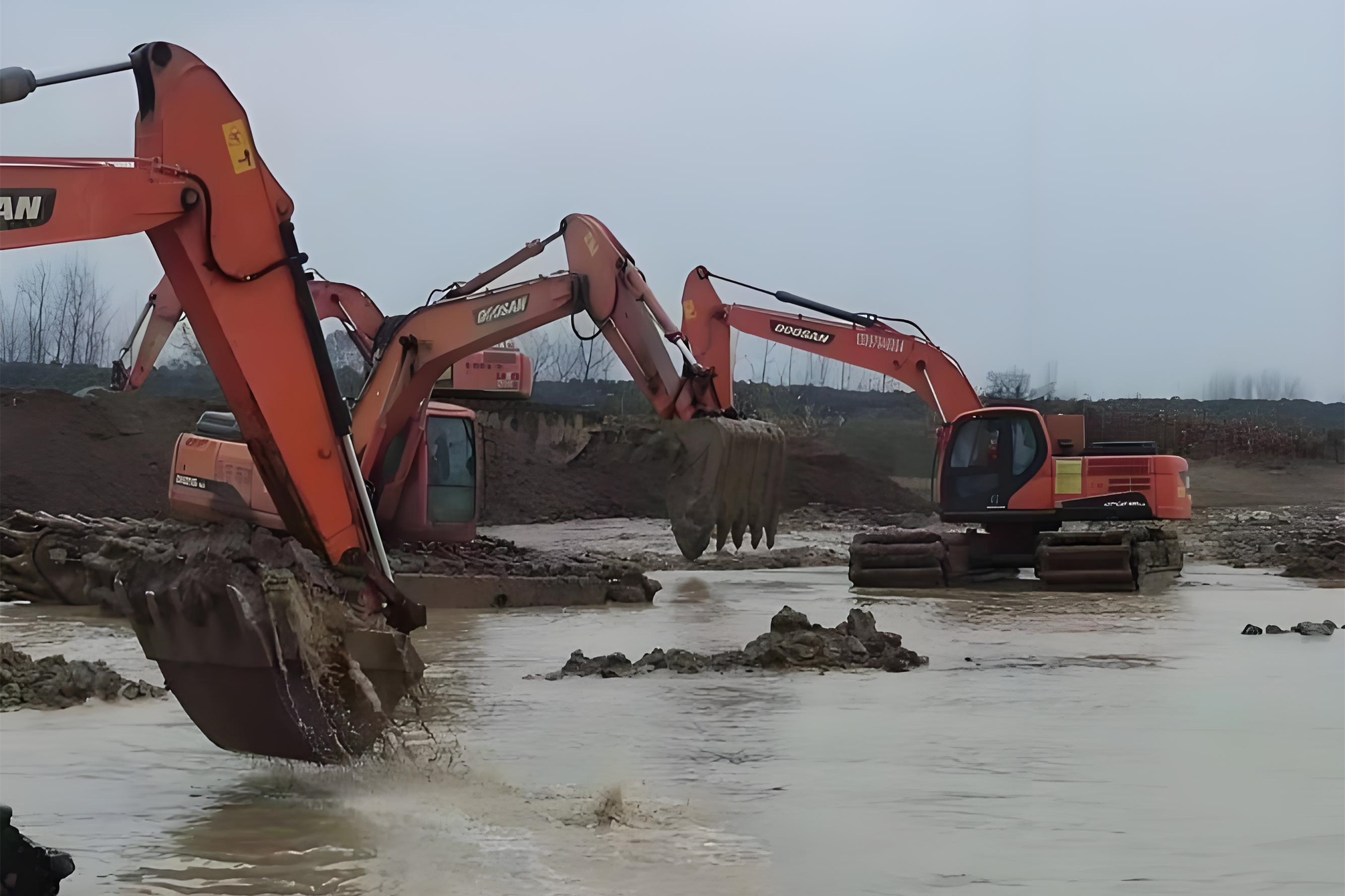 上海徐匯區(qū)挖機清淤施工隊-挖機清淤的常見故障有哪些？