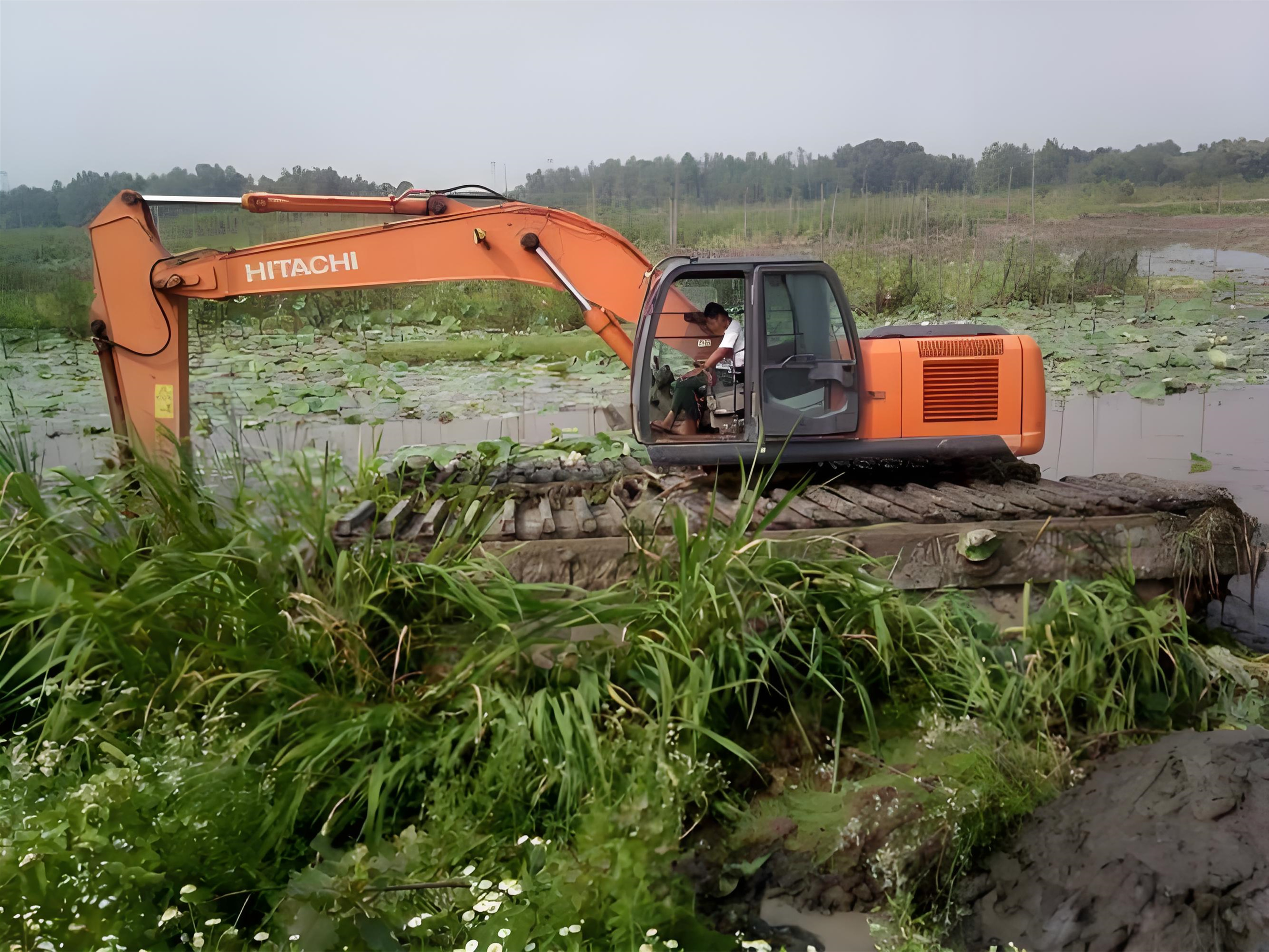 甘肅酒泉水上挖機清淤施工隊 - 挖機清淤的費用怎么計算？
