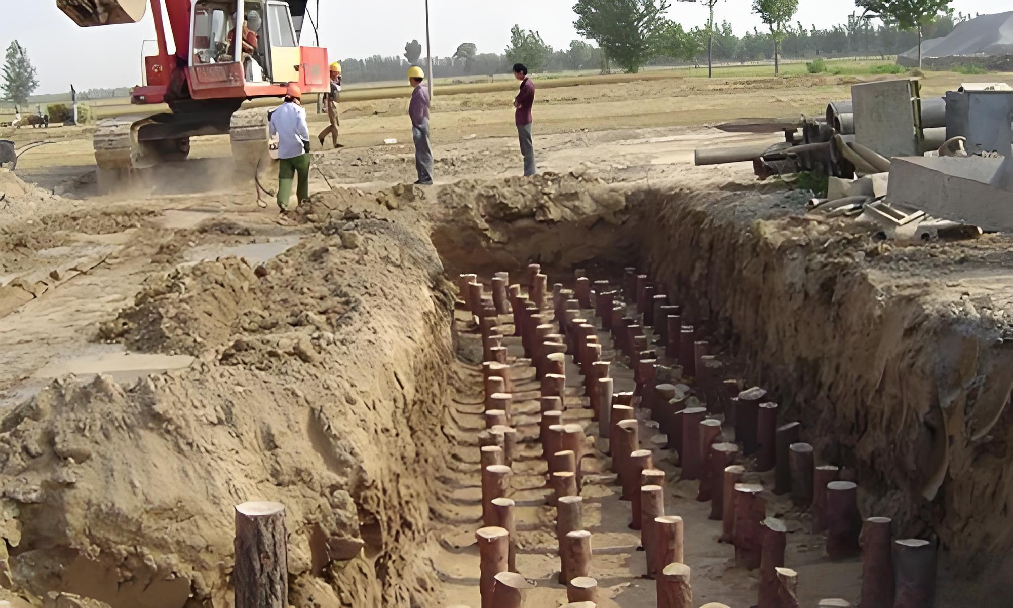 松木樁批發(fā)廠家泓樺錦嘉-地基加固打松木樁是否能解決沉降問題？