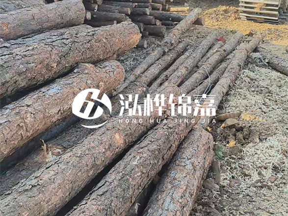 松木樁批發(fā)廠家泓樺錦嘉 - 松木樁在軟地基處理中效果好嗎？