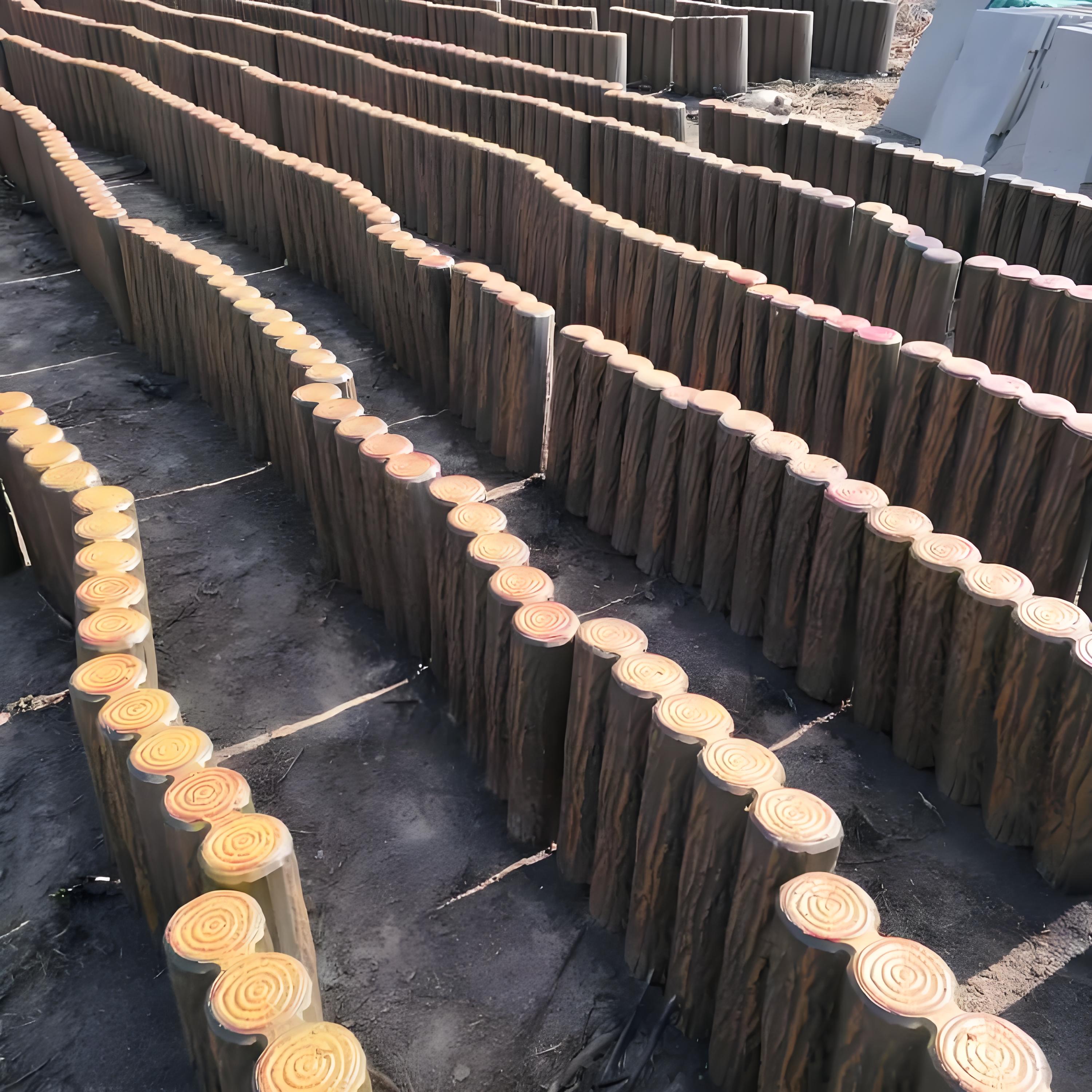 水泥仿木樁施工隊泓樺錦嘉 - 水泥樁打樁的施工流程有哪些？