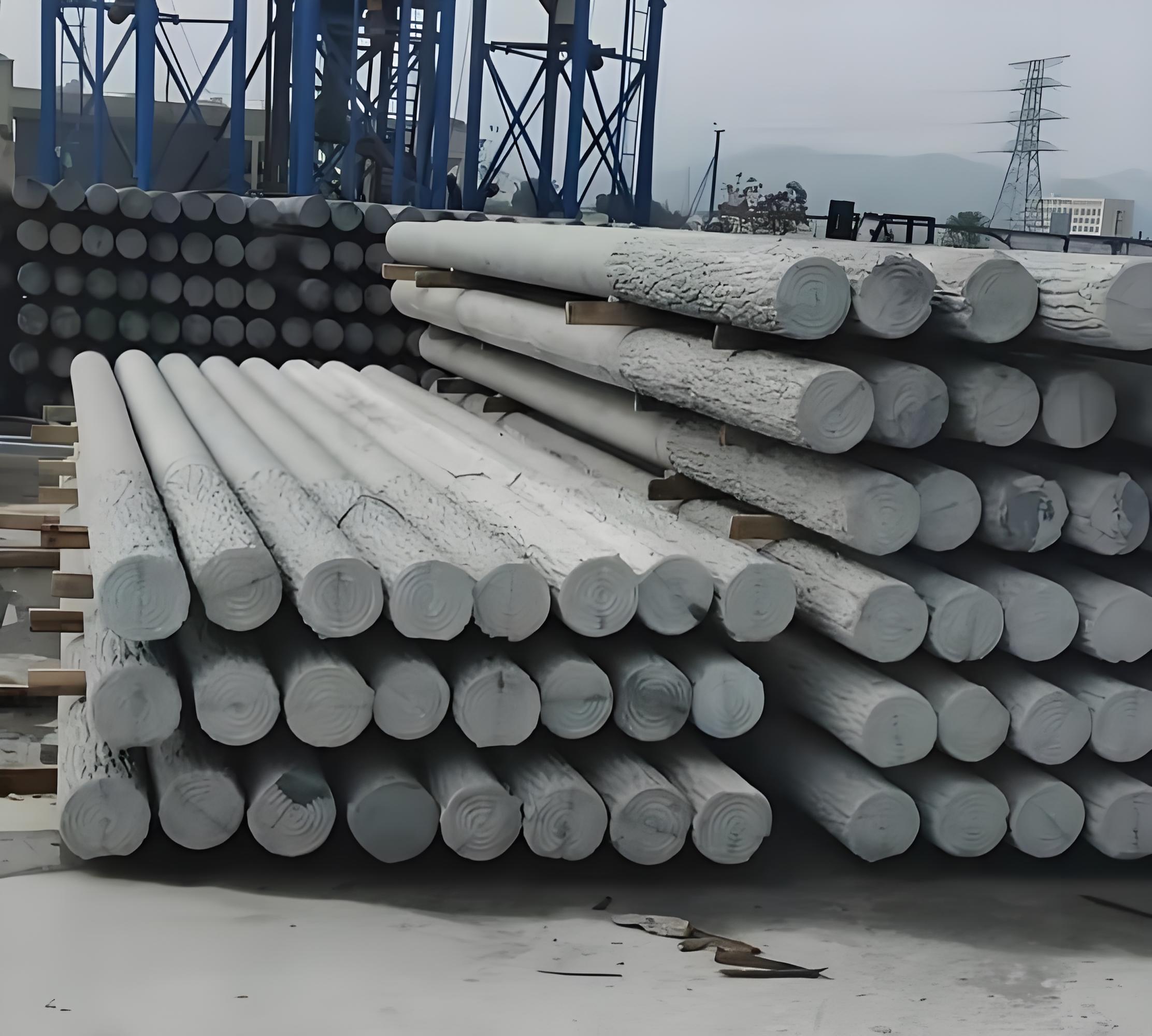 水泥仿木樁施工隊泓樺錦嘉 - 河道仿木樁的直徑一般選擇多少厘米？